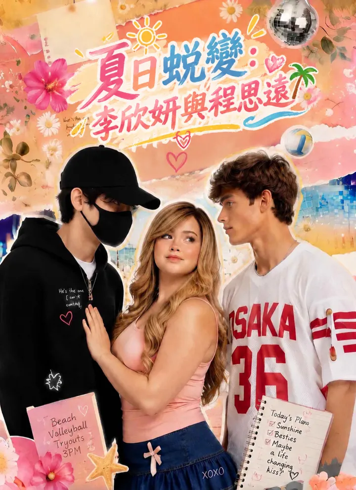 夏日蛻變:李欣妍與程思遠 poster