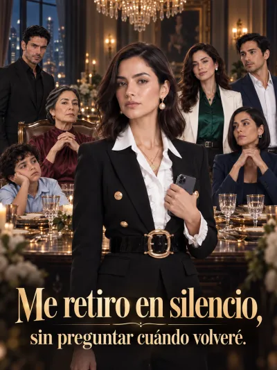Me retiro en silencio, sin preguntar cuándo volveré. poster