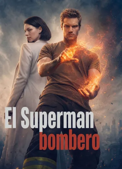 El Superman bombero poster
