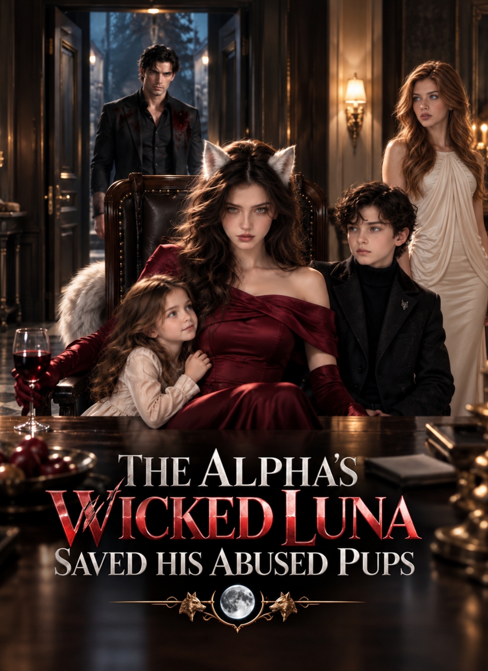 The Alpha's Wicked Luna Saved His Abused Pups
