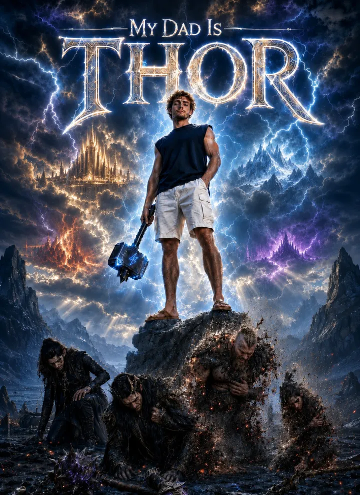My Dad Is Thor poster