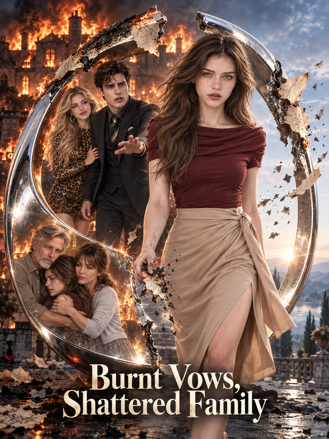 Burnt Vows, Shattered Family short drama poster