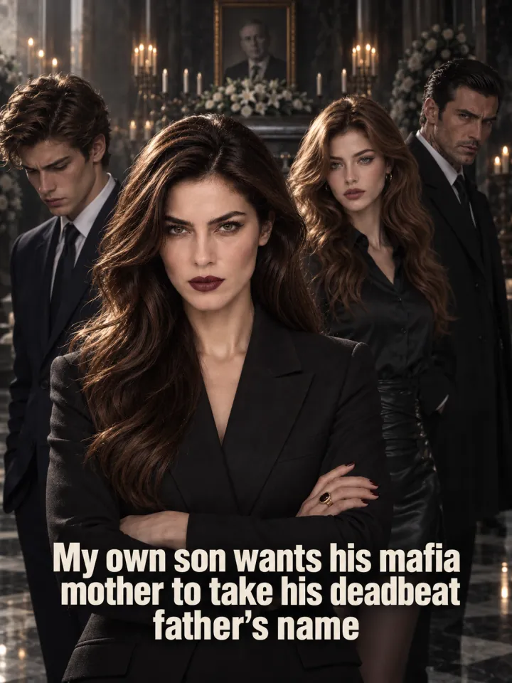 My own son wants his mafia mother to take his deadbeat father's name poster