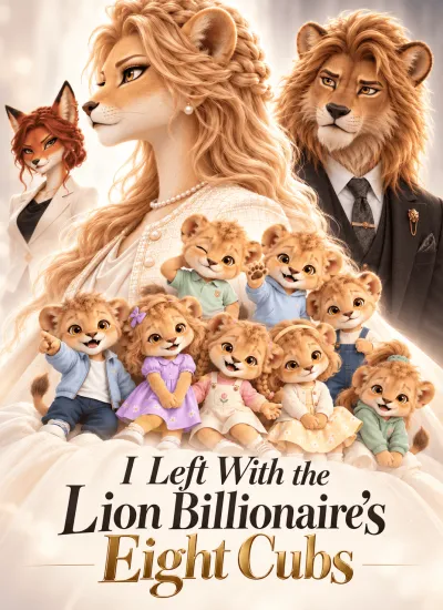 I Left With the Lion Billionaire’s Eight Cubs poster