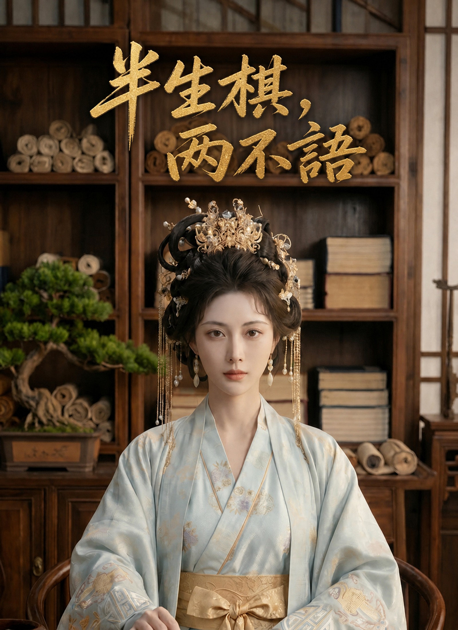 半生棋,兩不語