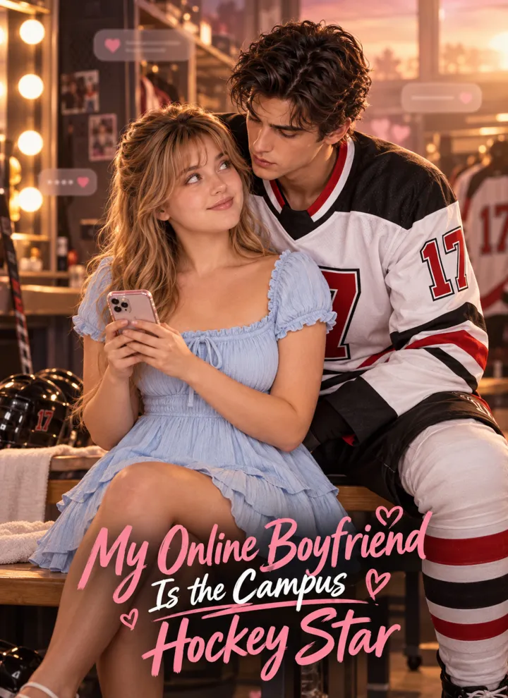 My Online Boyfriend Is the Campus Hockey Star poster