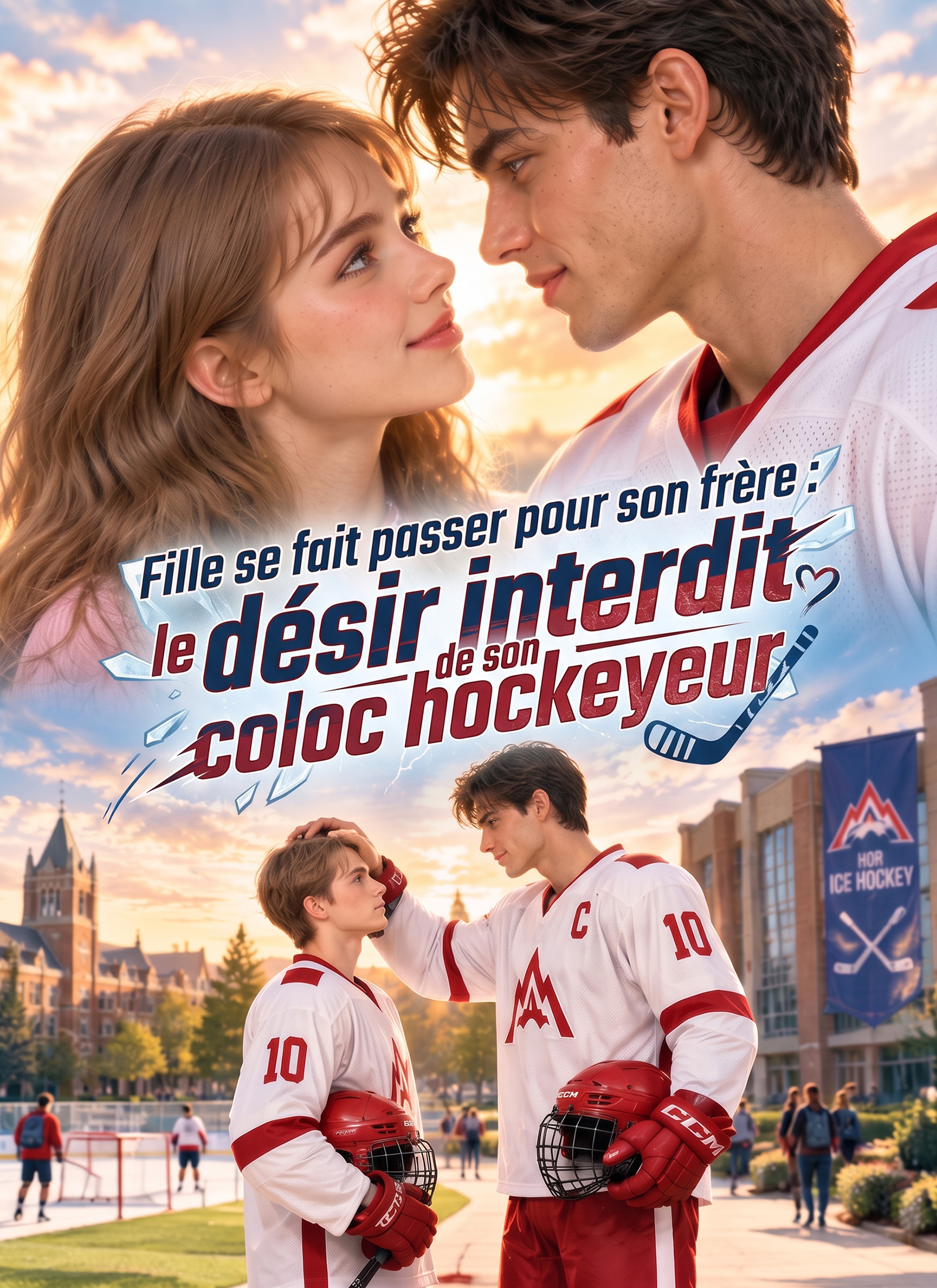 Fille se fait passer pour son frère : le désir interdit de son coloc hockeyeur