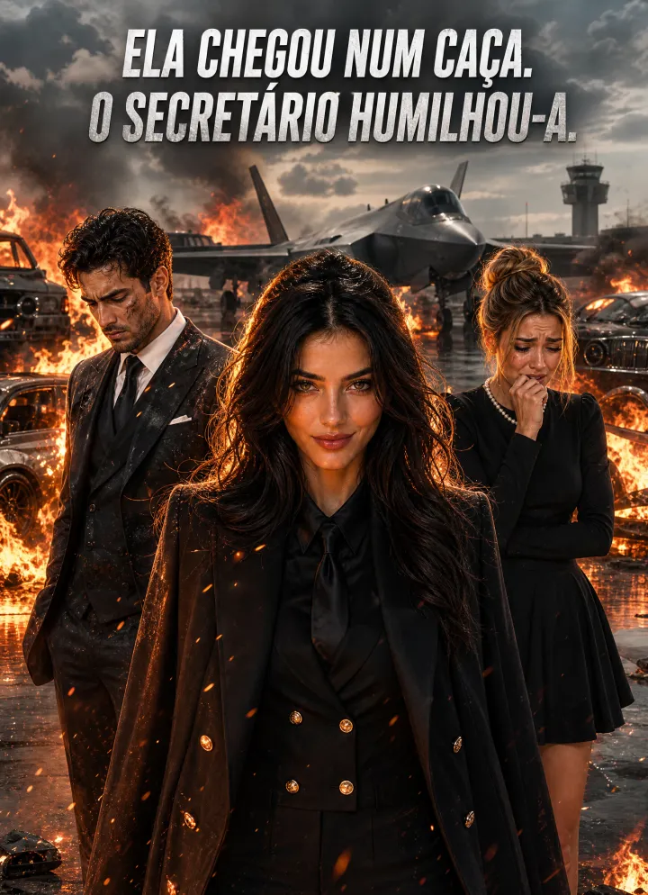 ELA CHEGOU NUM CAÇA. O SECRETÁRIO HUMILHOU-A. poster