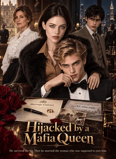 Hijacked by a Mafia Queen poster