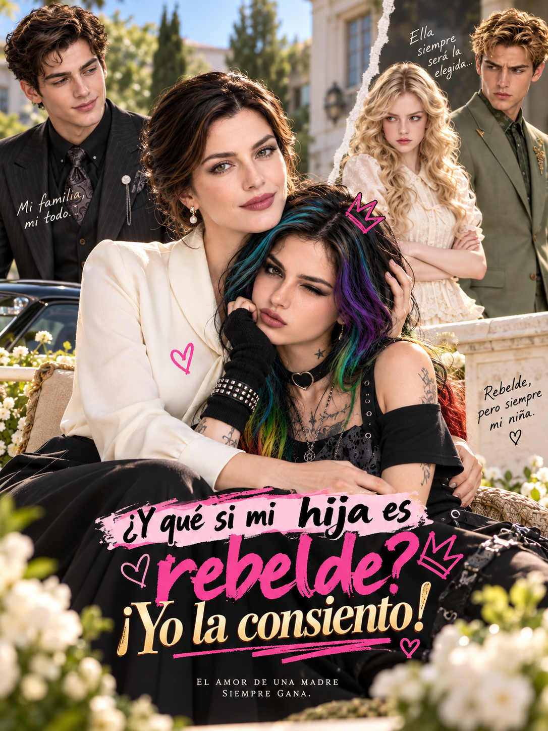 ¿Y qué si mi hija es rebelde? ¡Yo la consiento!