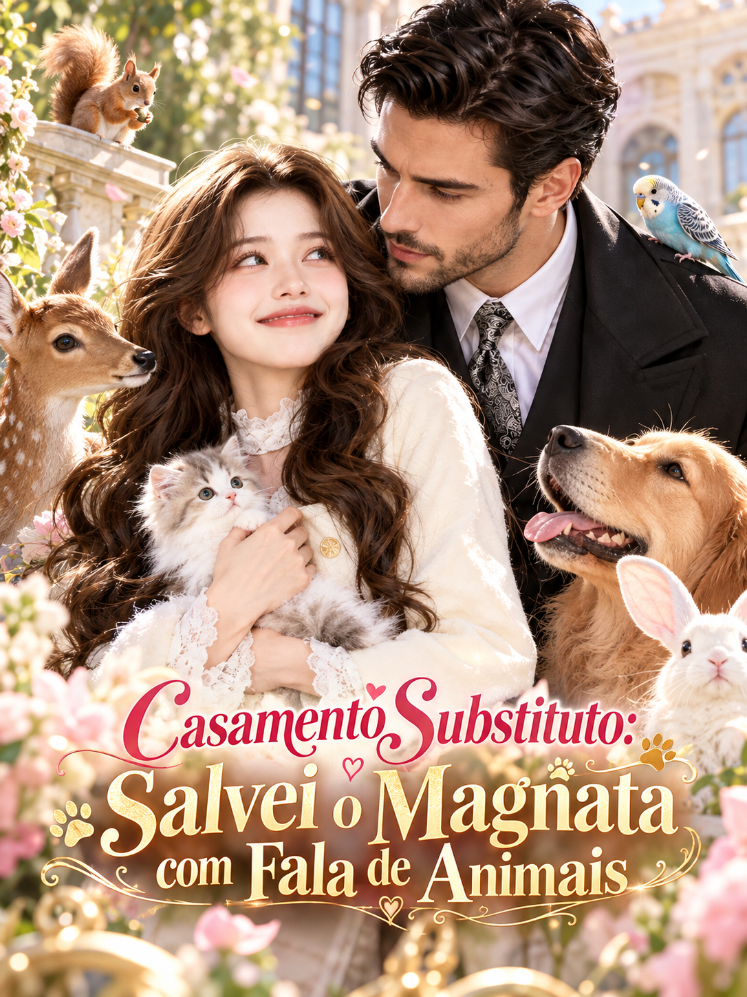Casamento Substituto: Salvei o Magnata com Fala de Animais