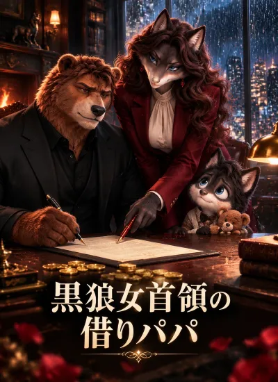 [吹替]黒狼女首領の借りパパ poster