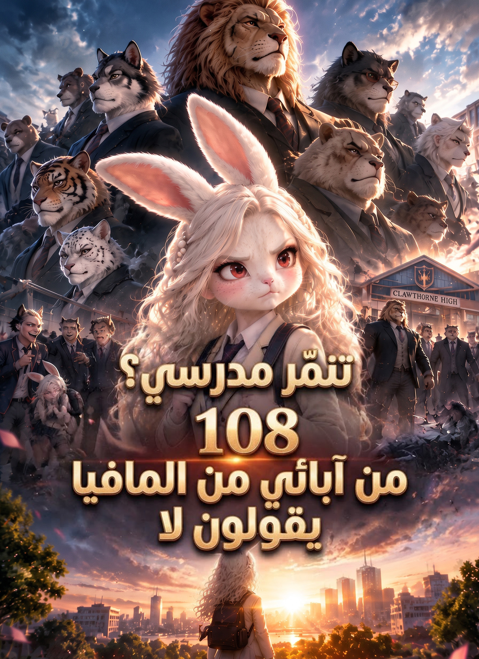 [مدبلج]تنمّر مدرسي؟ 108 من آبائي من المافيا يقولون لا