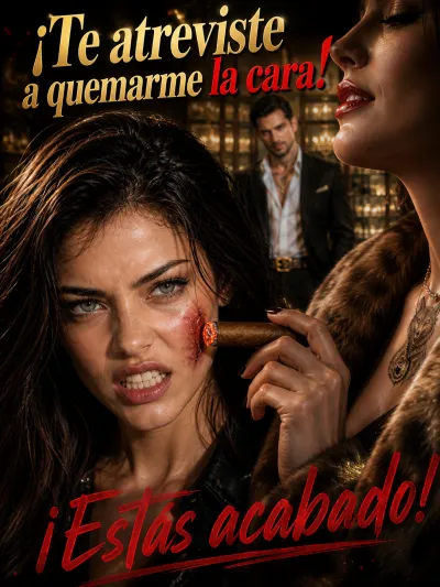 ¡Te atreviste a quemarme la cara! ¡Estás acabado! poster