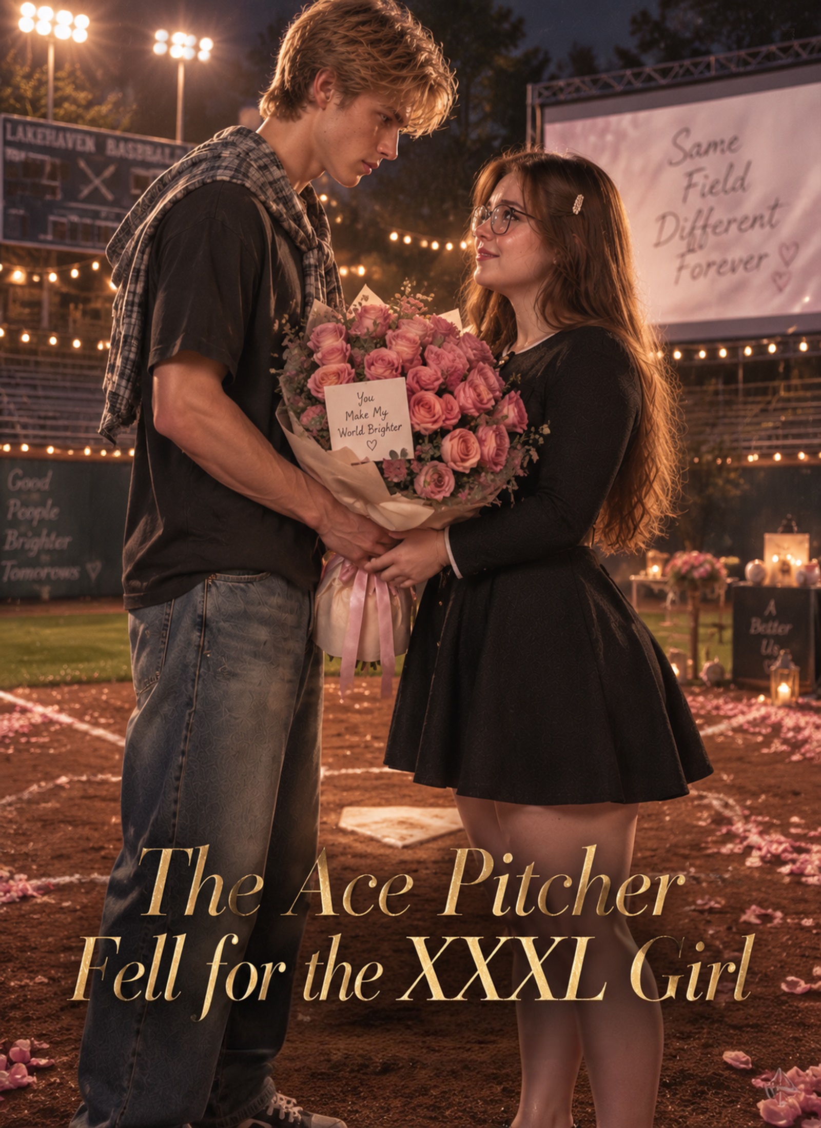 The Ace Pitcher Fell for the XXXL Girl