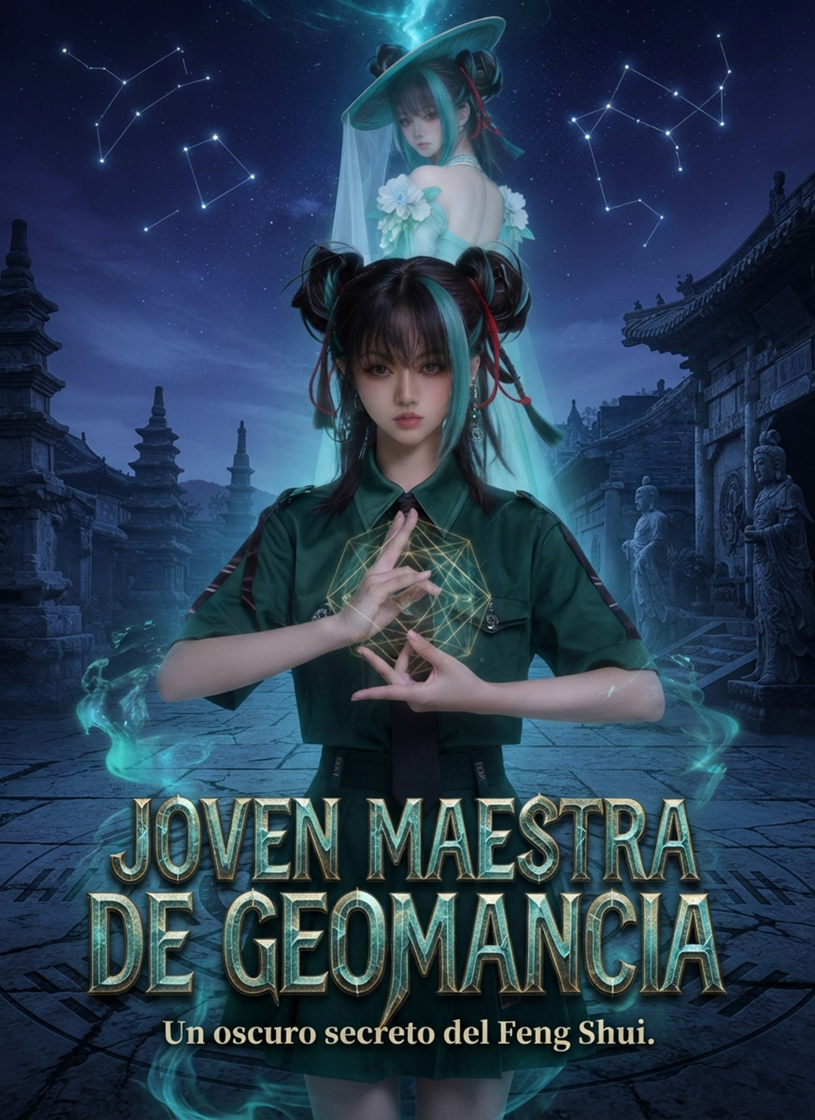 [Doblado]Joven maestra de geomancia