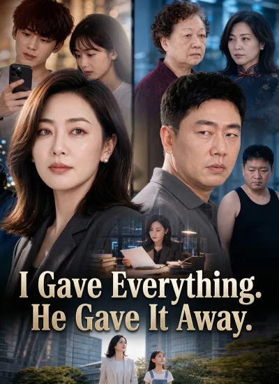 I Gave Everything. He Gave It Away. poster
