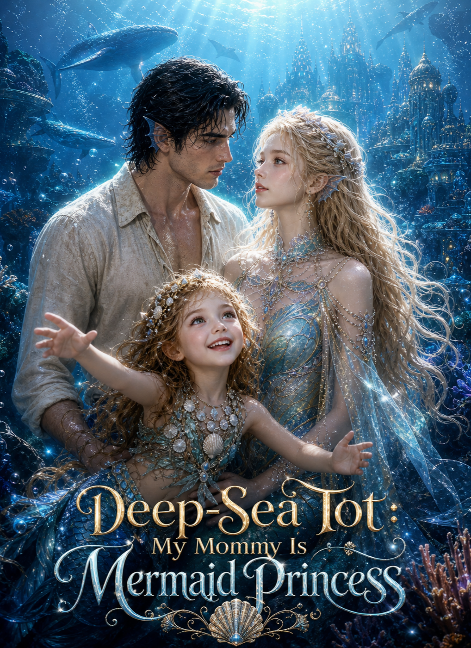 Deep‑Sea Tot My Mommy Is Mermaid Princess