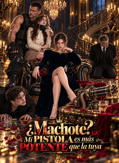 ¿Machote? Mi pistola es más potente que la tuya poster
