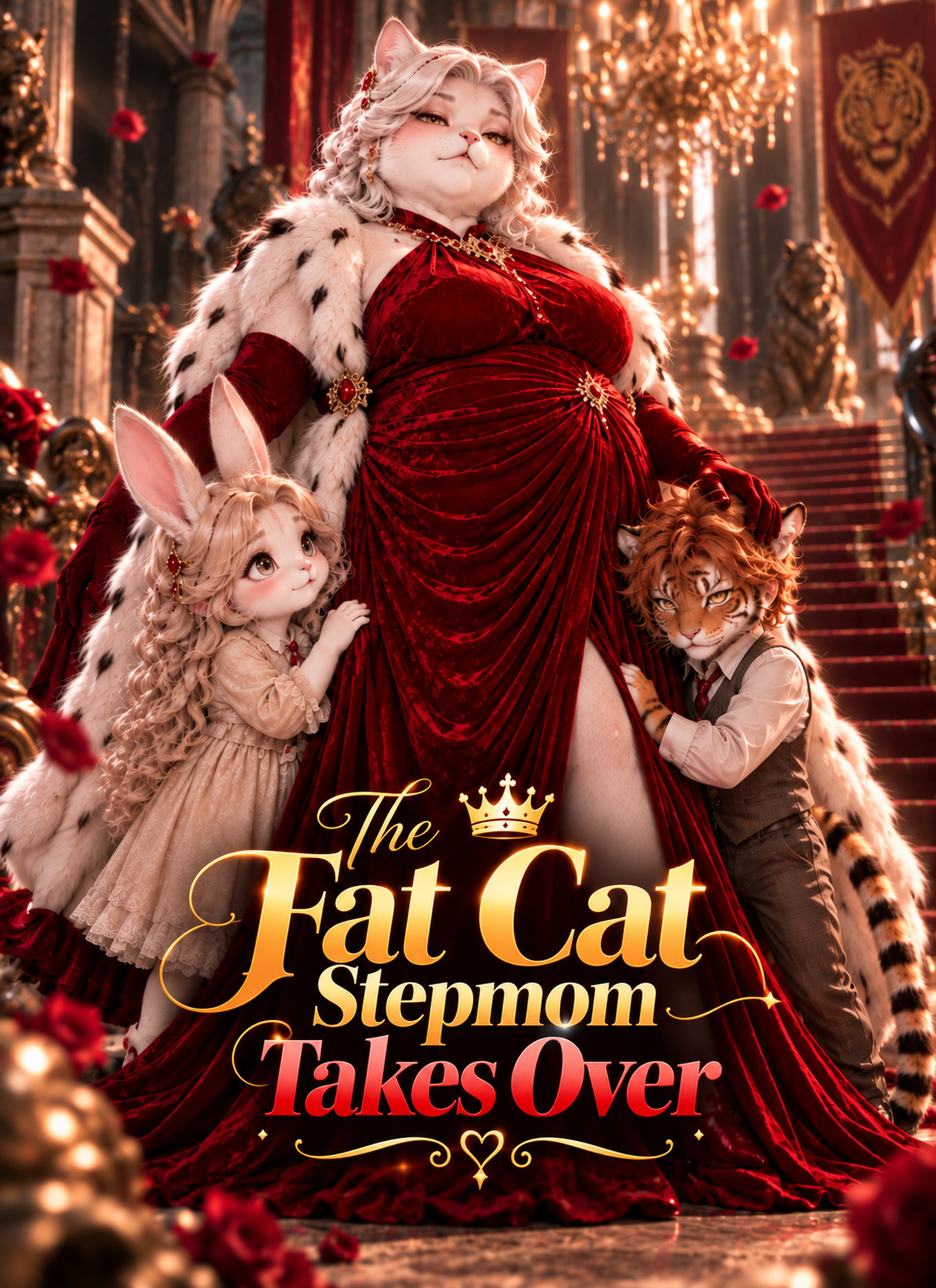 The Fat Cat Stepmom Takes Ove