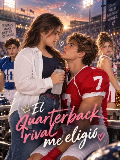 El quarterback rival me eligió poster