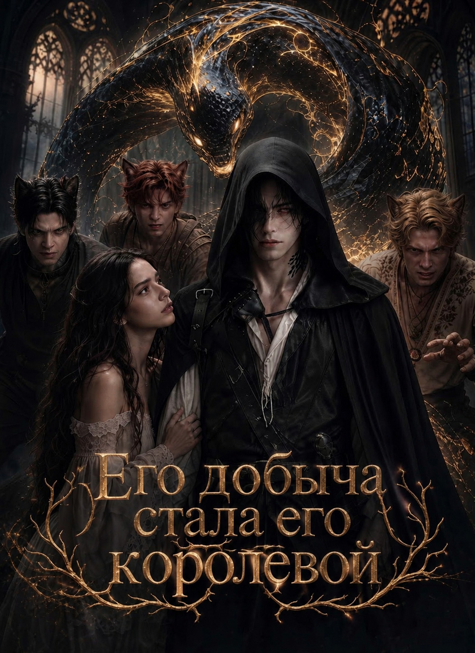Его добыча стала его королевой