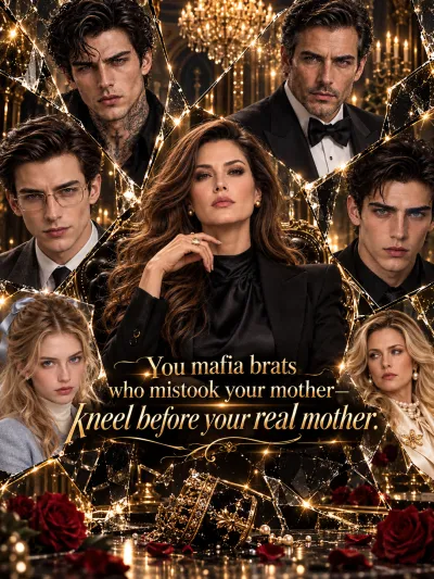 You mafia brats who mistook your mother— kneel before your real mother poster