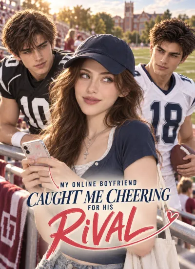 My Online Boyfriend Caught Me Cheering for His Rival poster