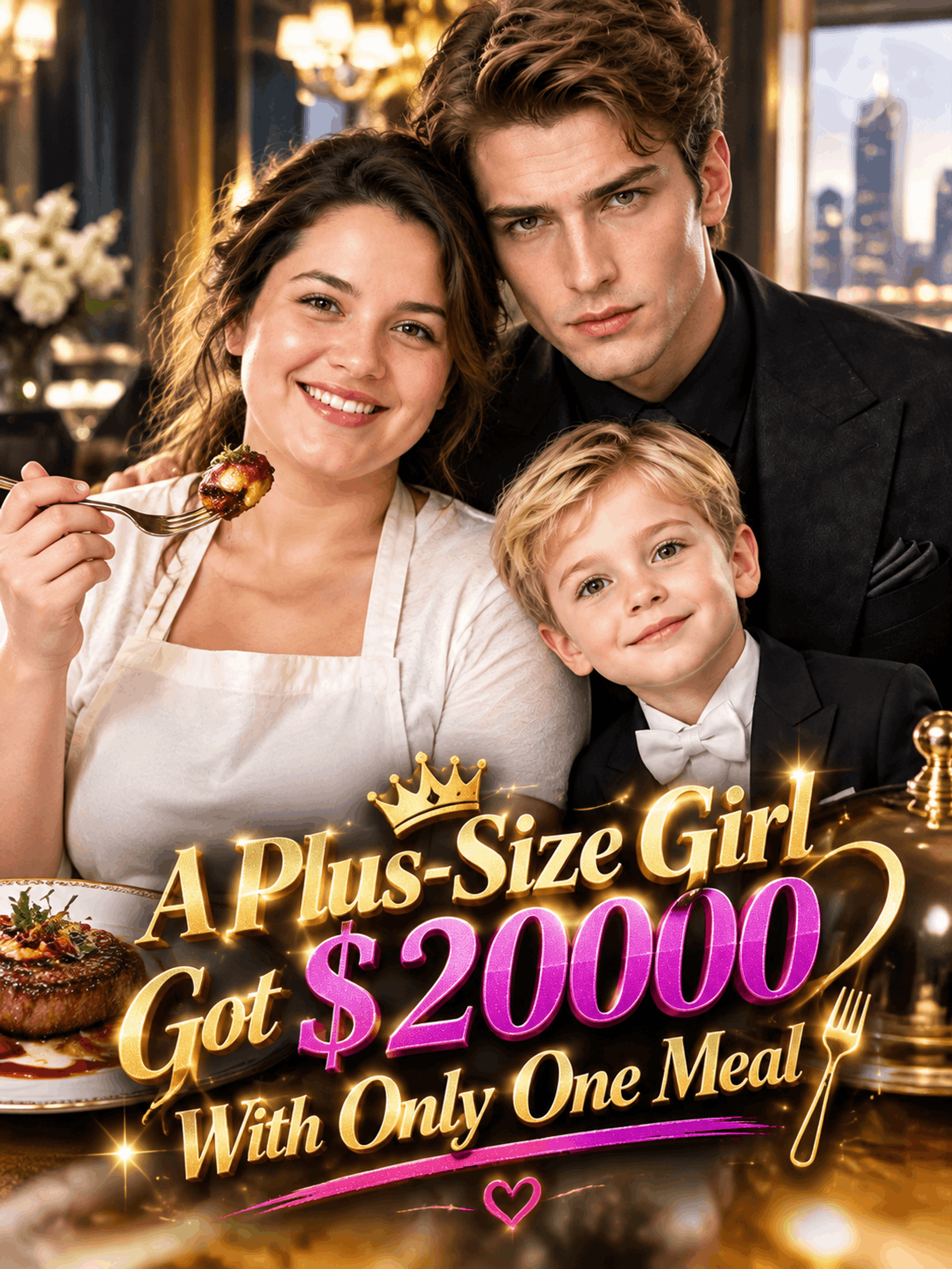 A Plus‑Size Girl Got $20000 With Only One Meal