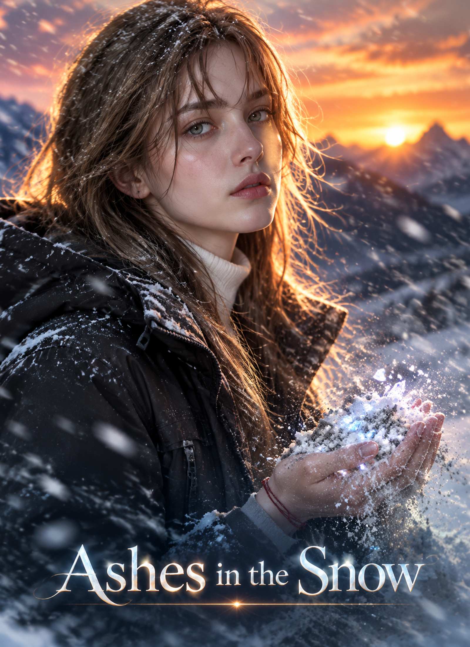 Ashe in the snow