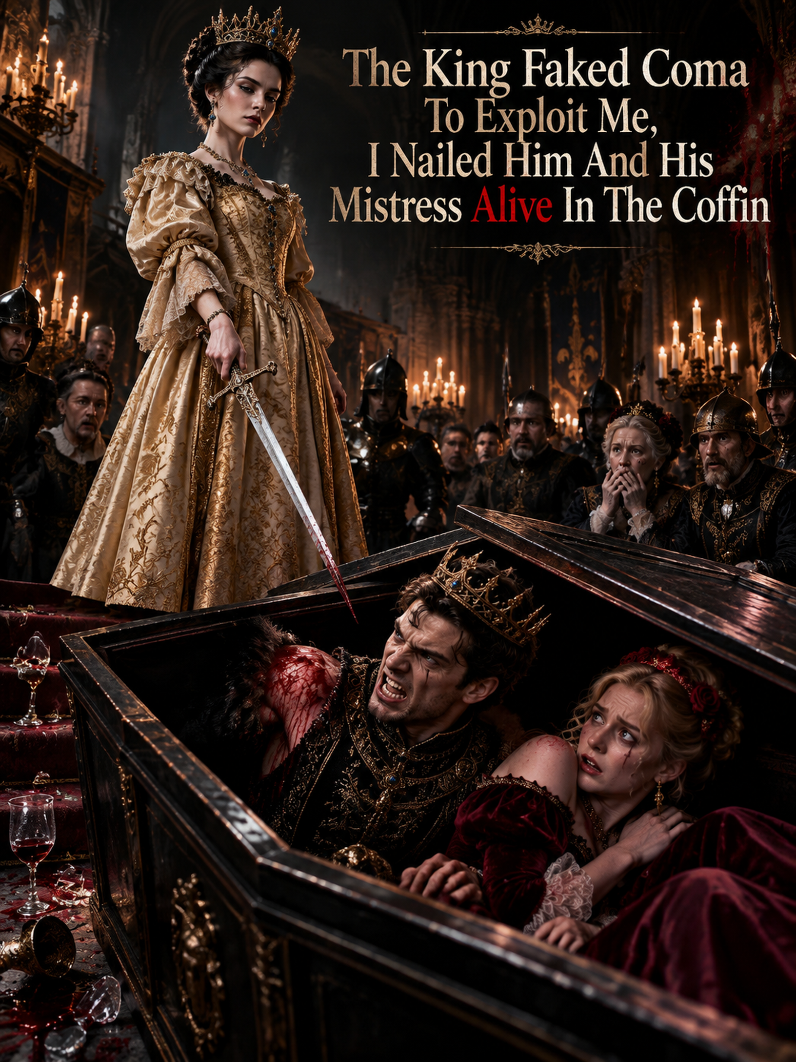 The King Faked Coma To Exploit Me, I Nailed Him And His Mistress Alive In The Coffin