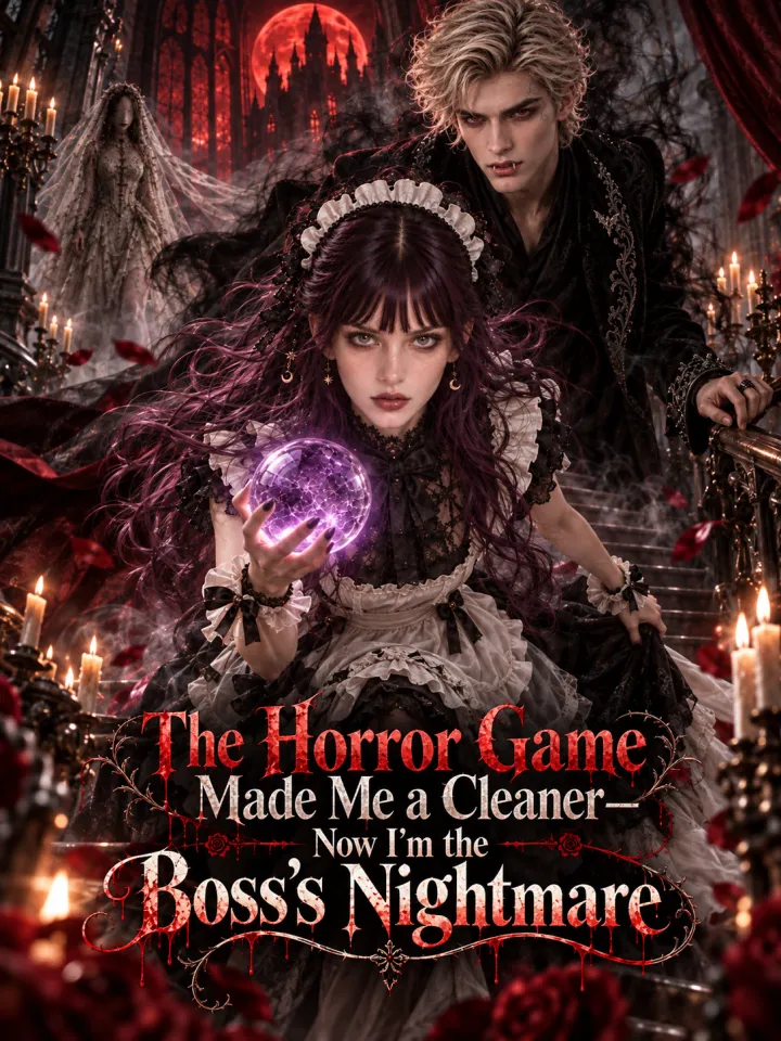 I Beat The Horror Game Easily With My Crystal Ball poster