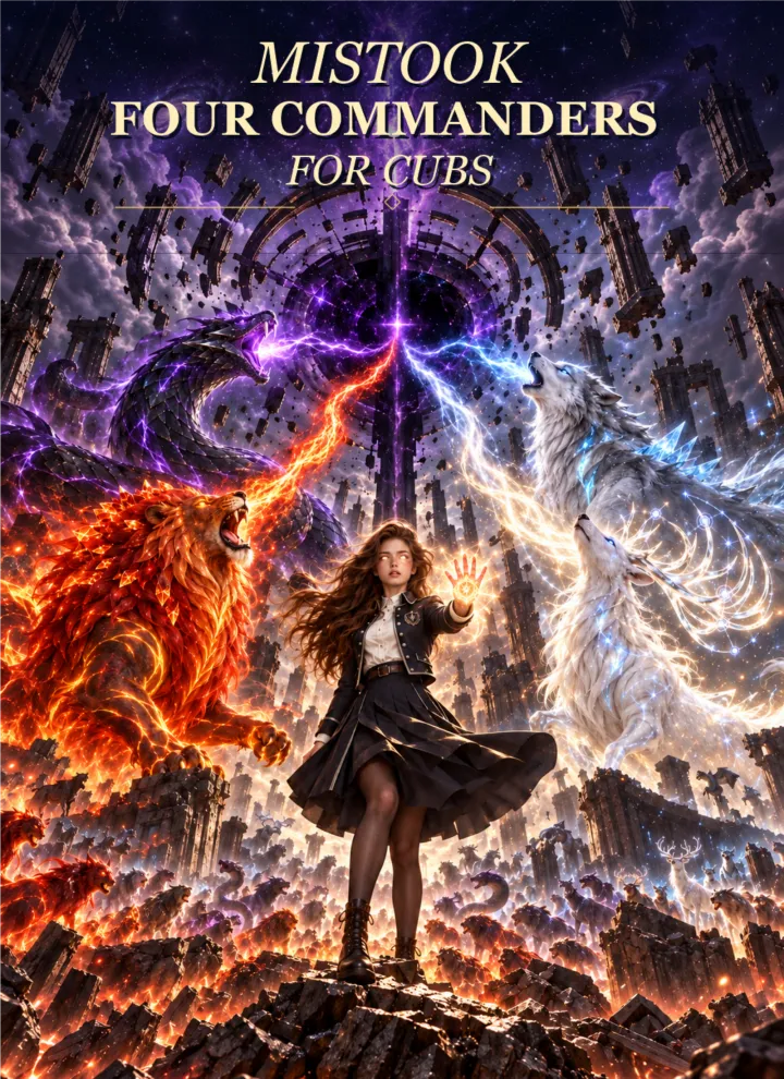 Mistook Four Commanders for Cubs poster