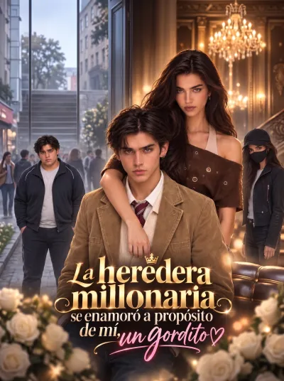 La heredera millonaria se enamoró a propósito de mí, un gordito poster