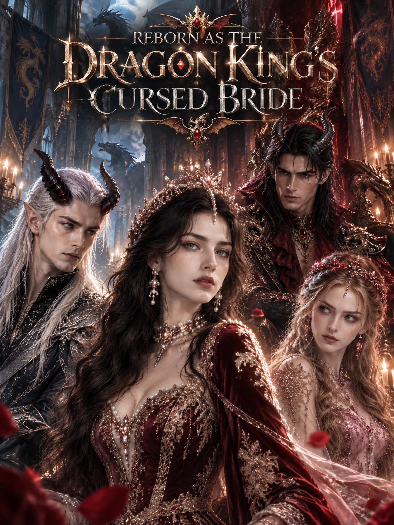 Reborn as the Dragon King’s Cursed Bride short drama poster