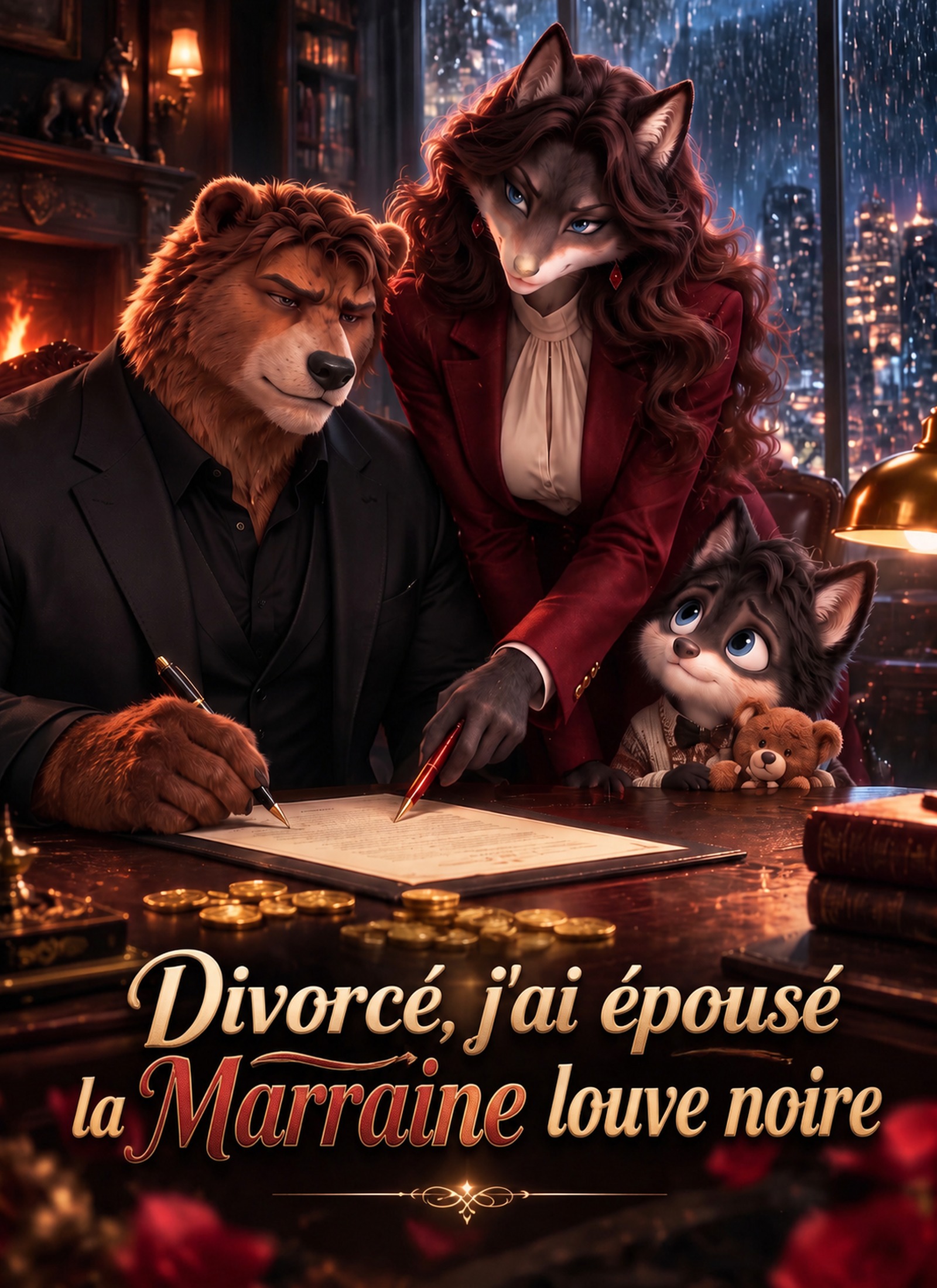 [Doublé]Divorcé, j'ai épousé la Marraine louve noire