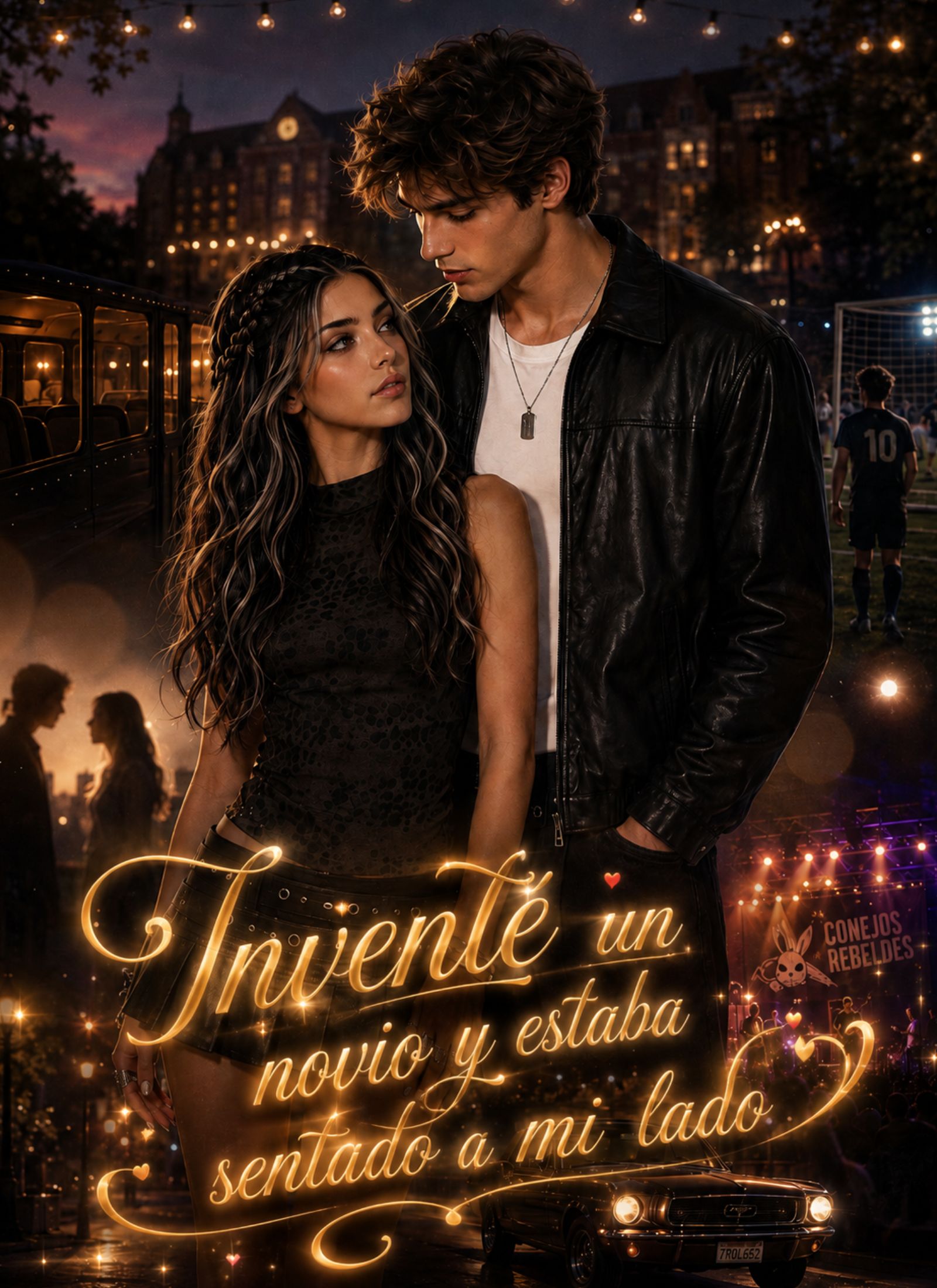 Inventé un novio y estaba sentado a mi lado