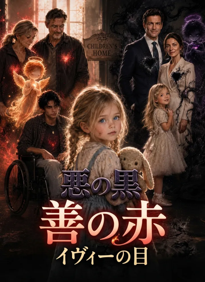 悪の黒、善の赤、イヴィーの目 poster