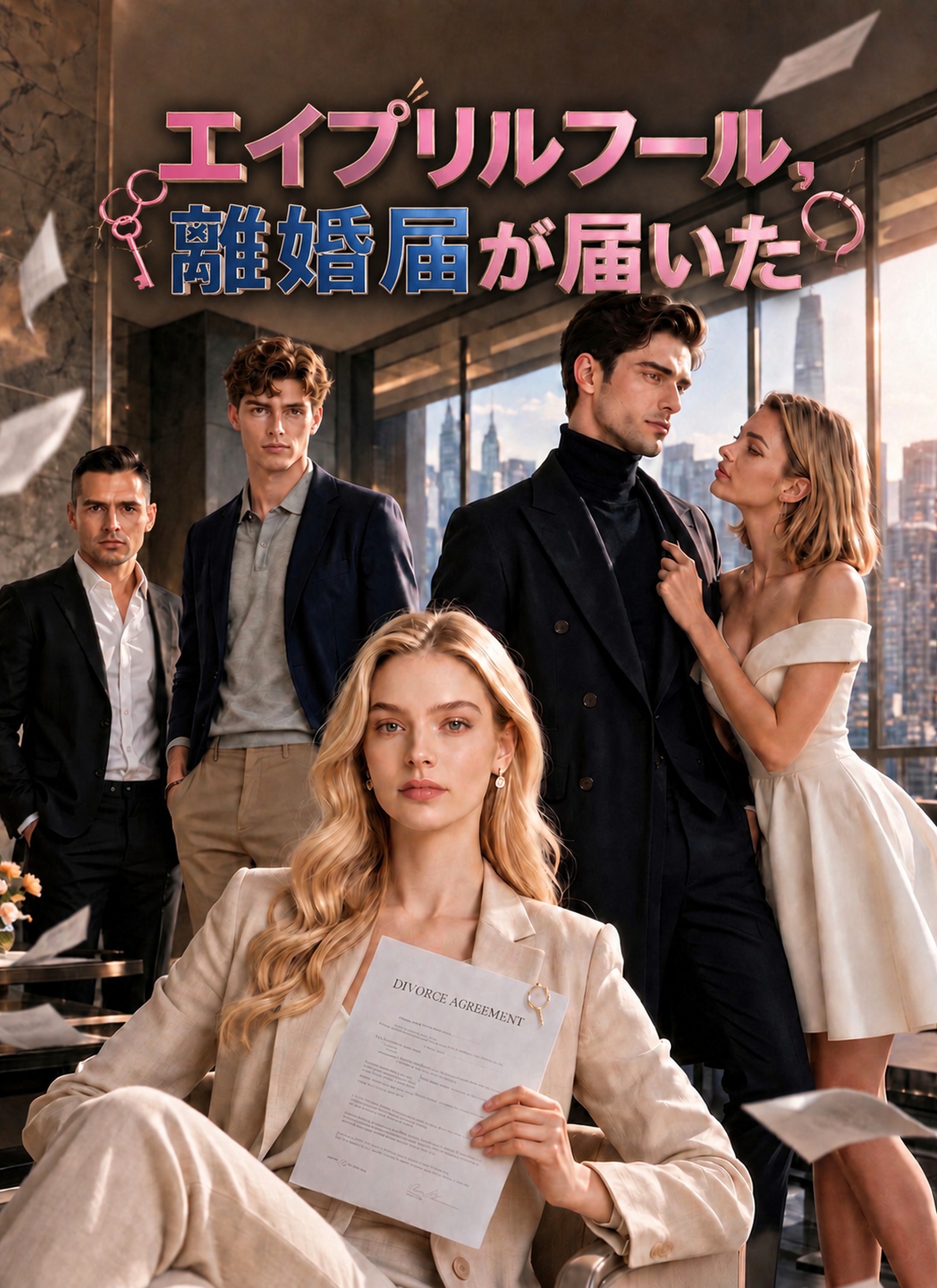 エイプリルフール、離婚届が届いた