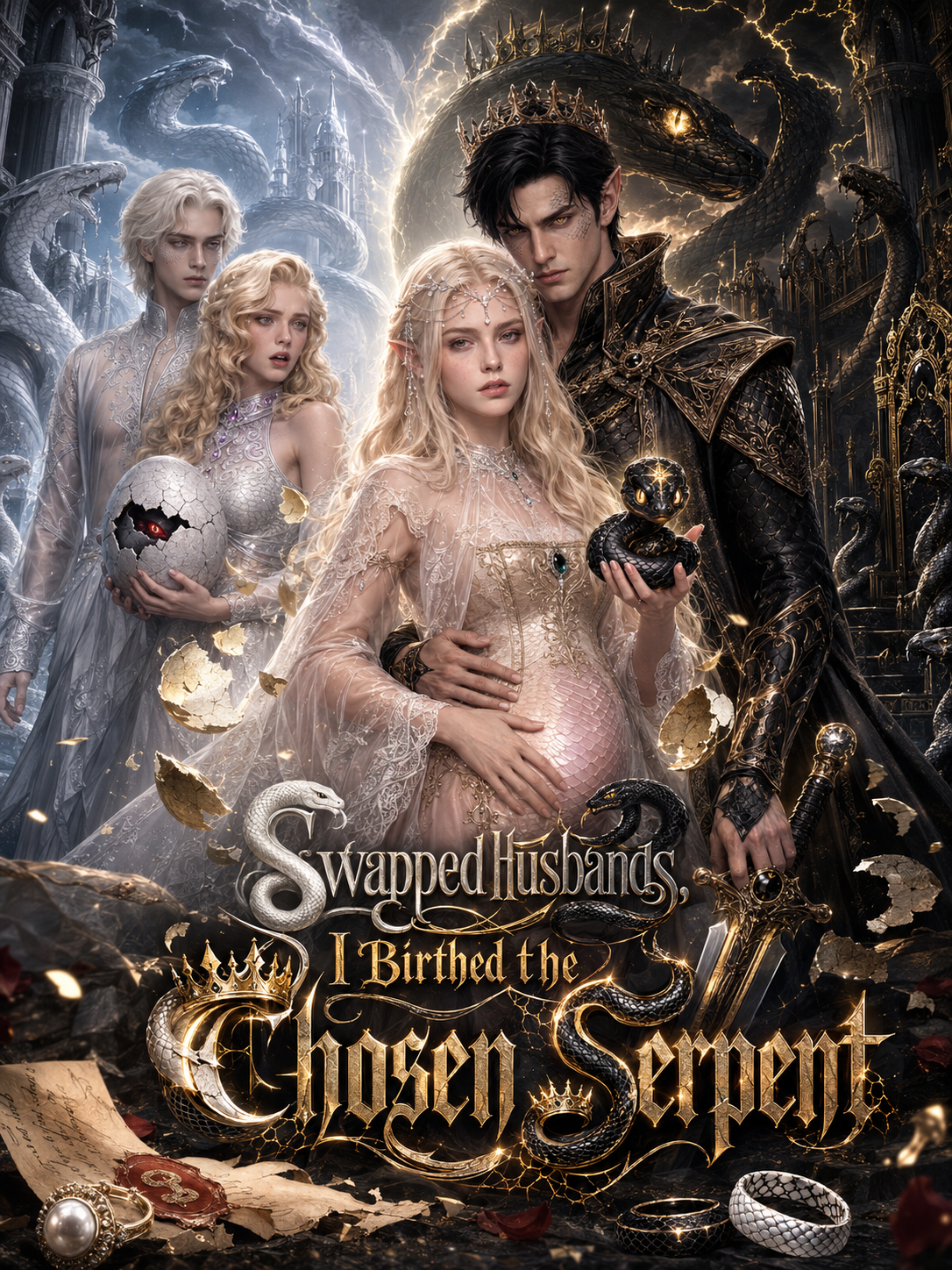 Swapped Husbands, I Birthed the Chosen Serpent