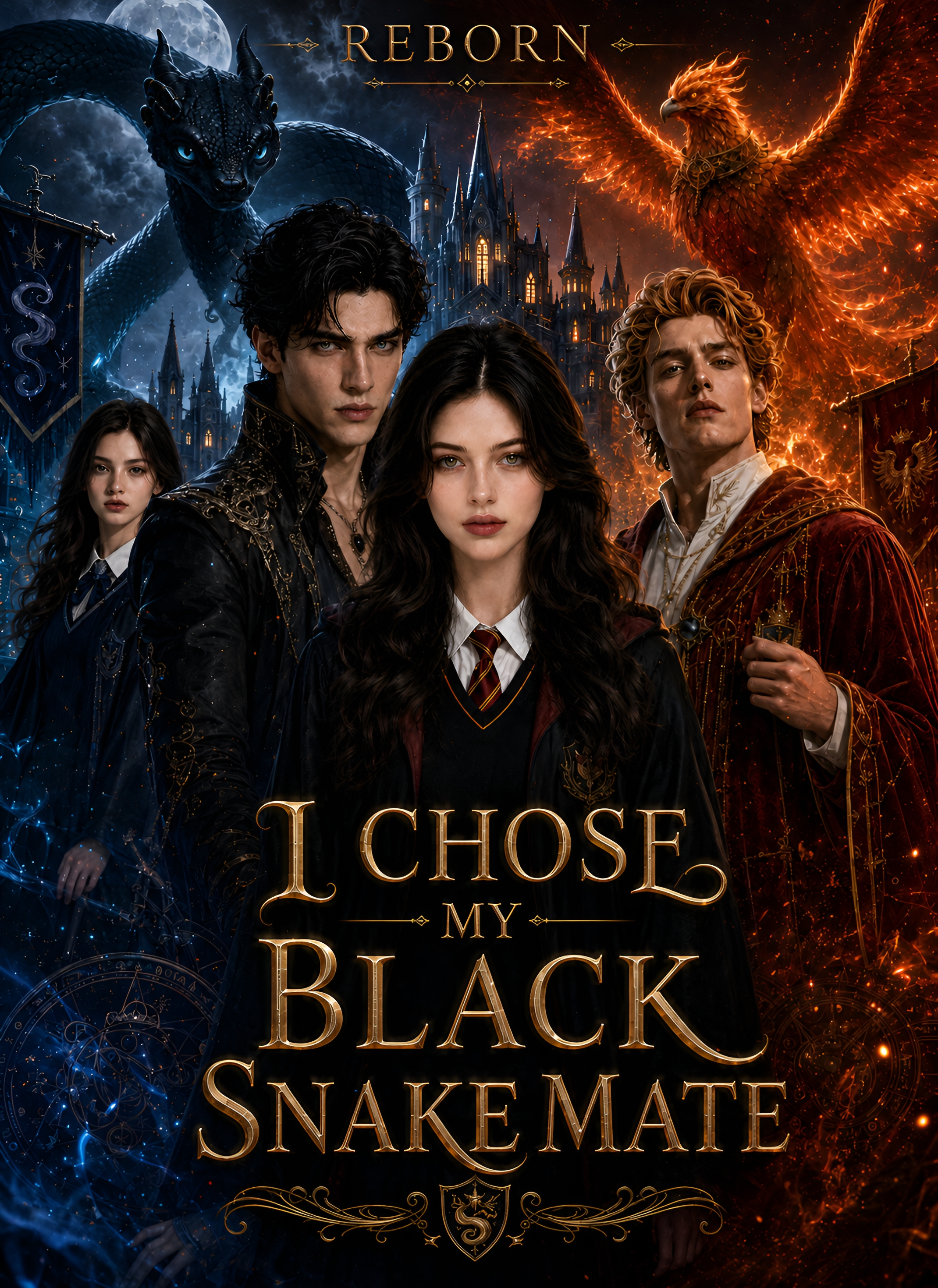 Reborn, I Chose My Black Snake Mate short drama poster