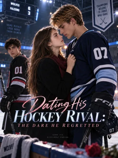 Dating His Hockey Rival: The Dare He Regretted poster
