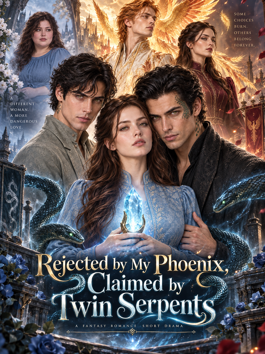 Rejected by My Phoenix, Claimed by Twin Serpents