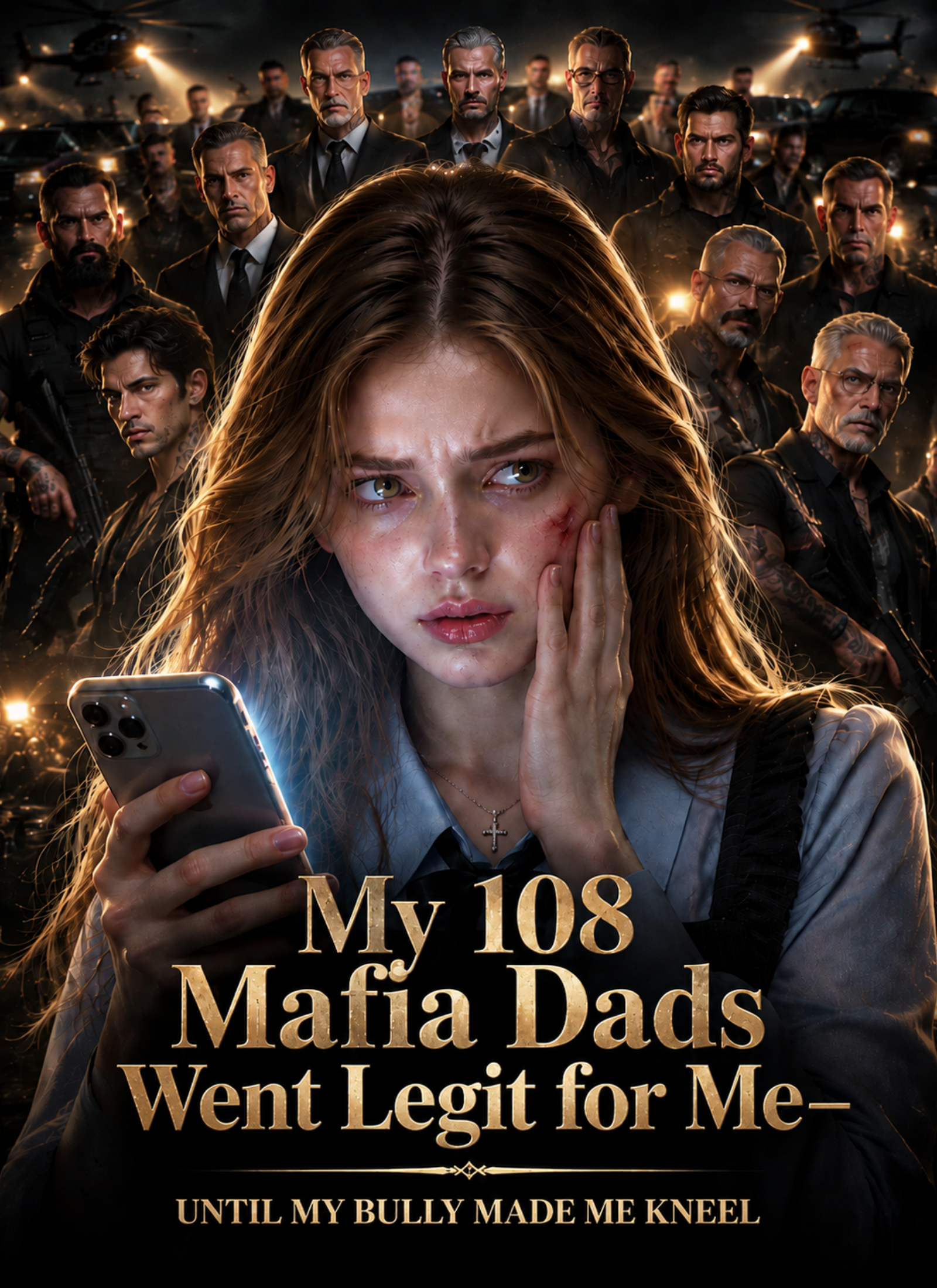 My 108 Mafia Dads Went Legit for Me—Until My Bully Made Me Kneel short drama poster