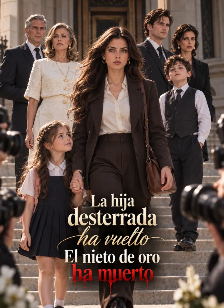 La hija desterrada ha vuelto El nieto de oro ha muerto poster