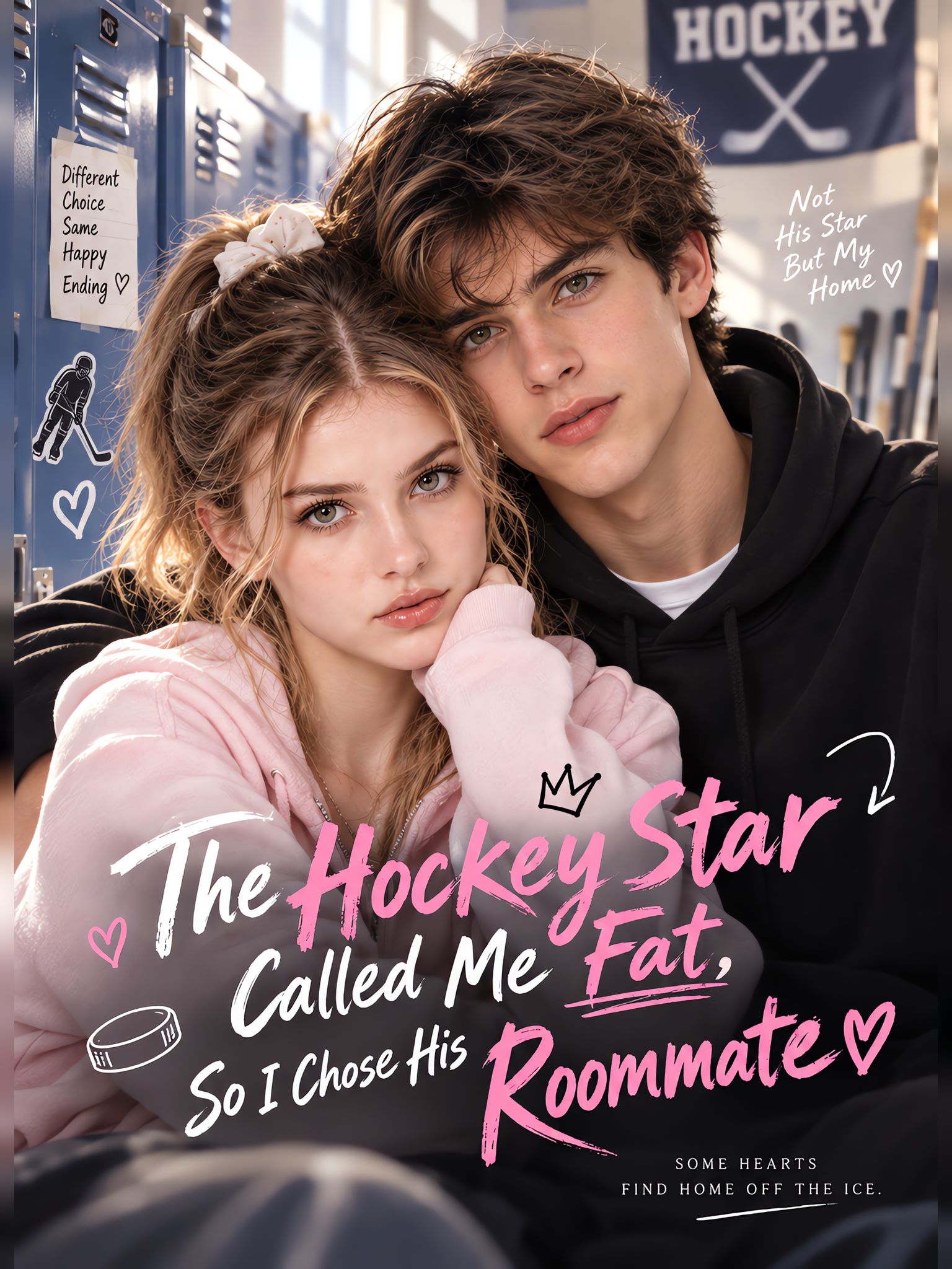 The Hockey Star Called Me Fat, So I Chose His Roommate