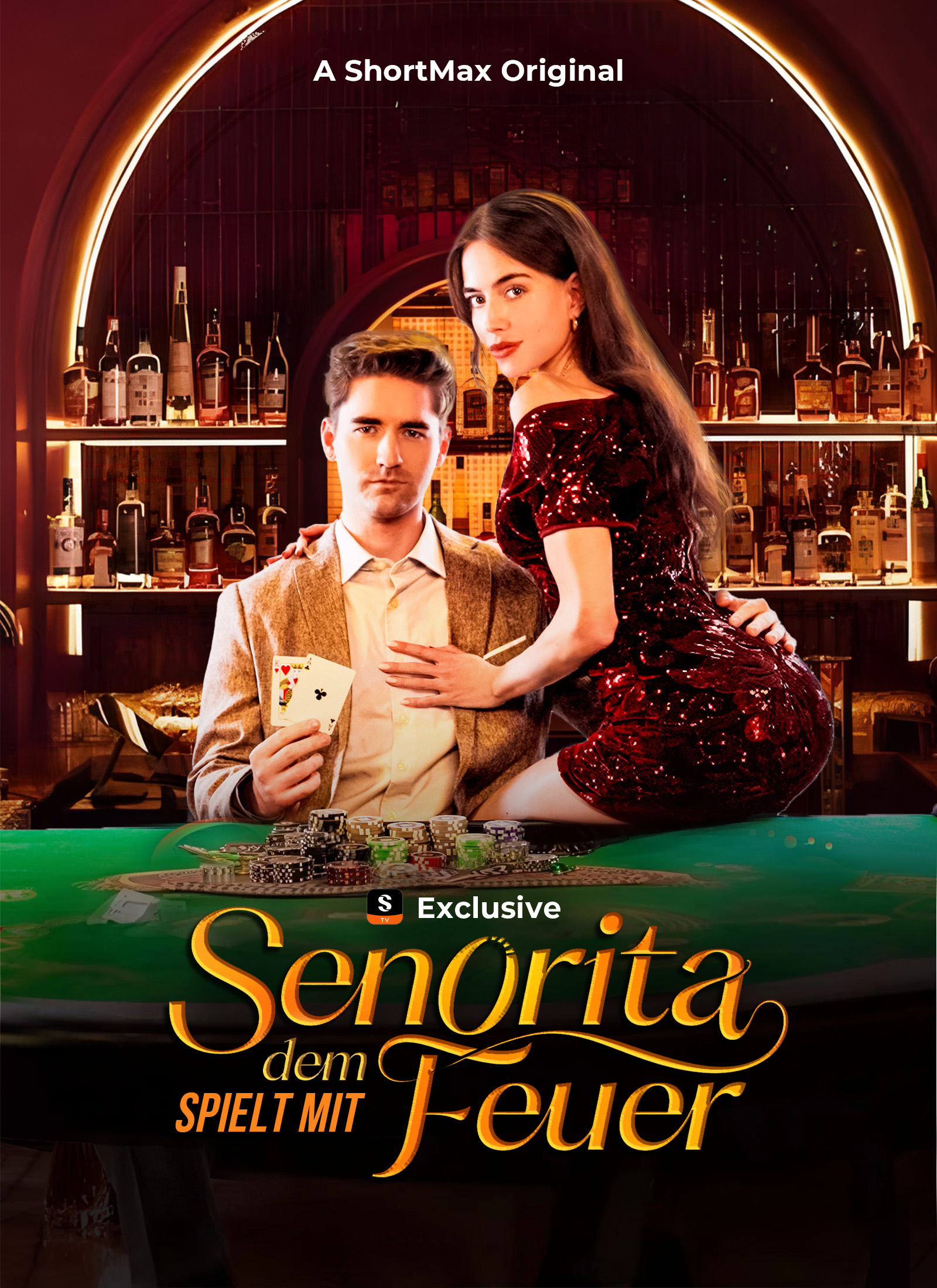 Senorita spielt mit dem Feuer