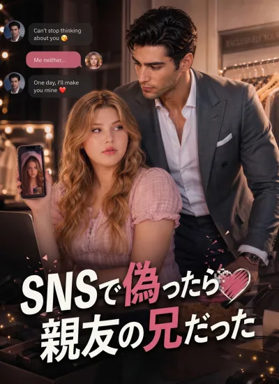 SNSで偽ったら、親友の兄だった poster