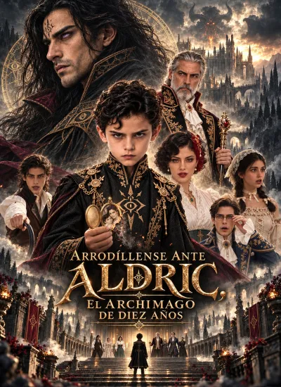 Arrodíllense ante Aldric, el Archimago de Diez Años poster