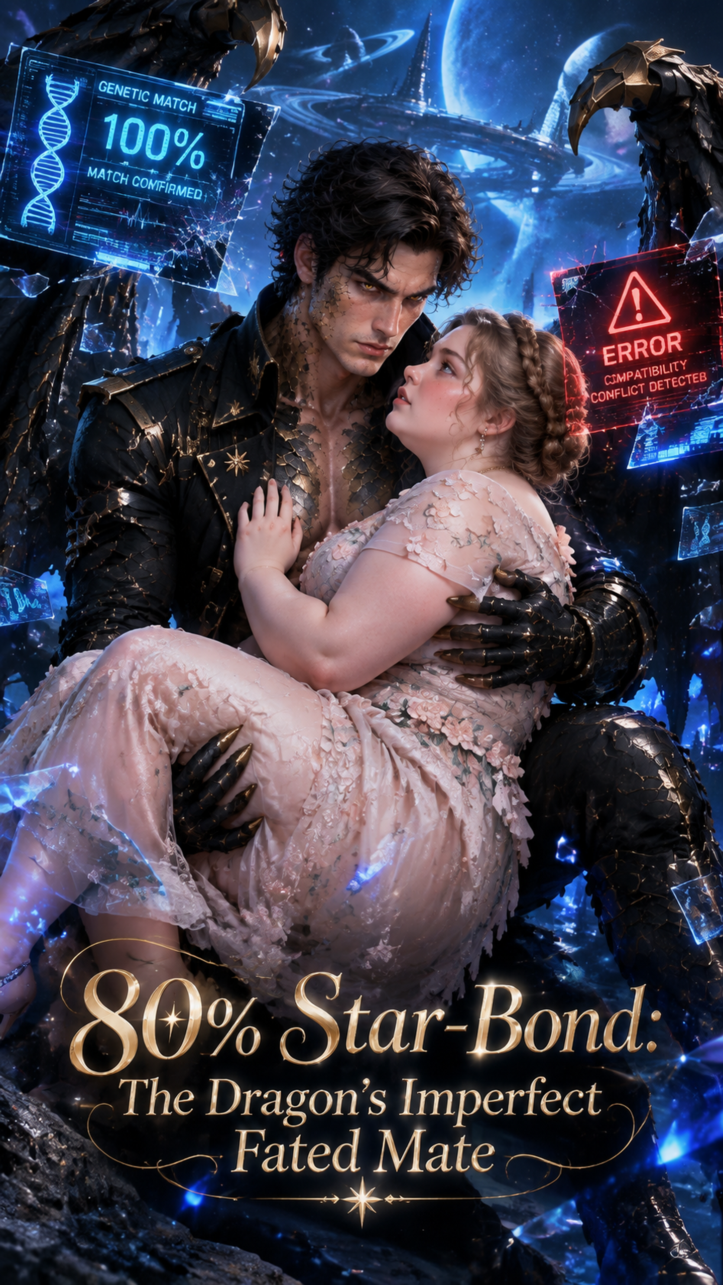 80% Star‑Bond: The Dragon’s Imperfect Fated Mate short drama poster